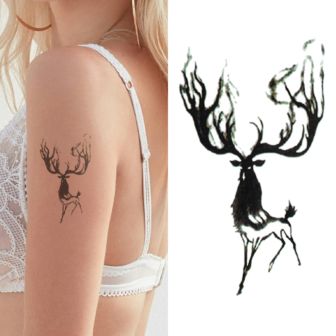 The Reindeer - Temporary Tattoo