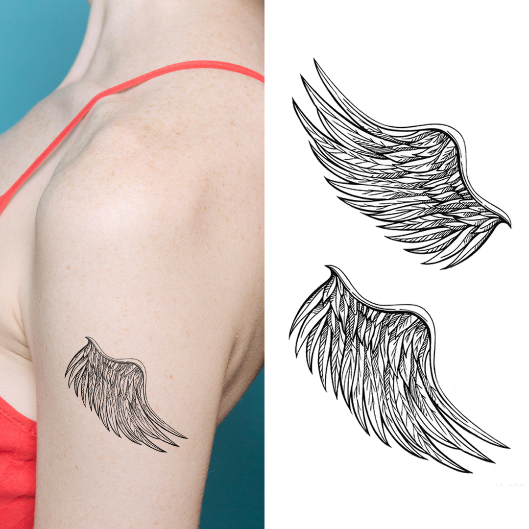 The Wings - Temporary Tattoo