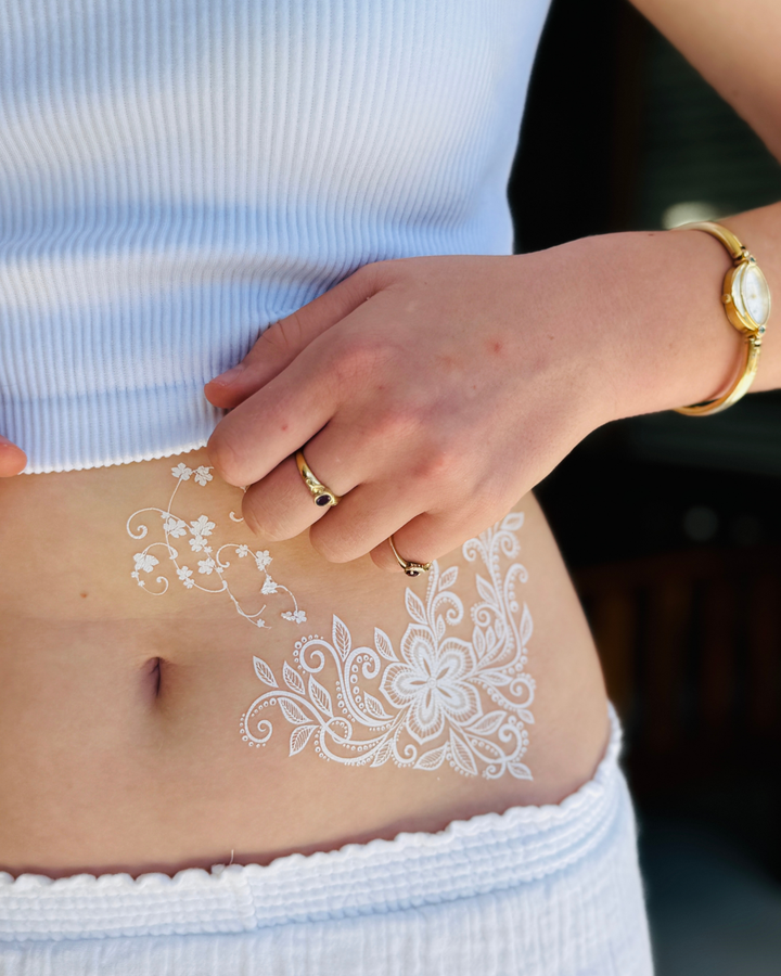 Ivory Pearl - Festival Tattoo Collection