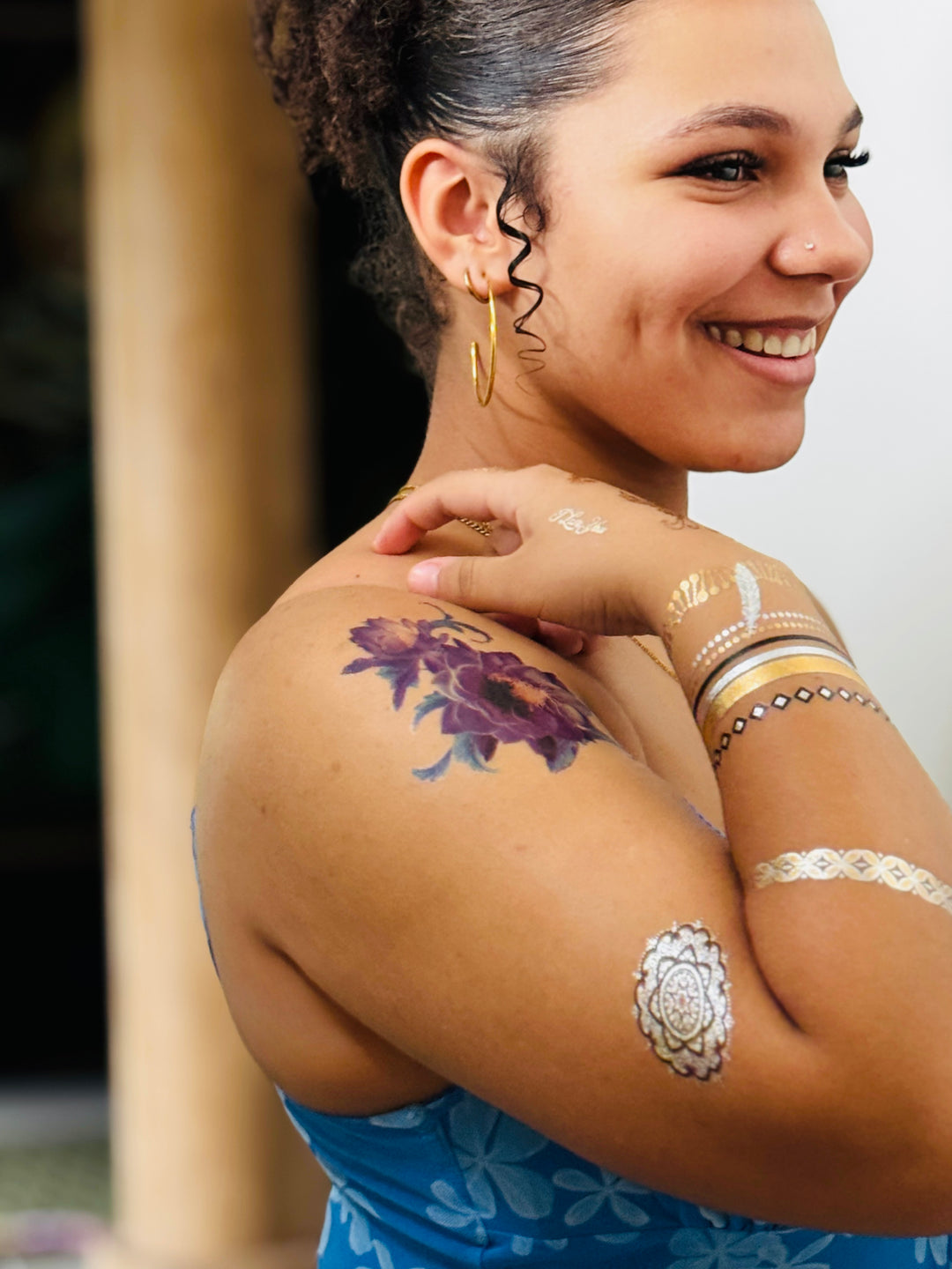 Goddess Astraea - Temporary Tattoo Pack