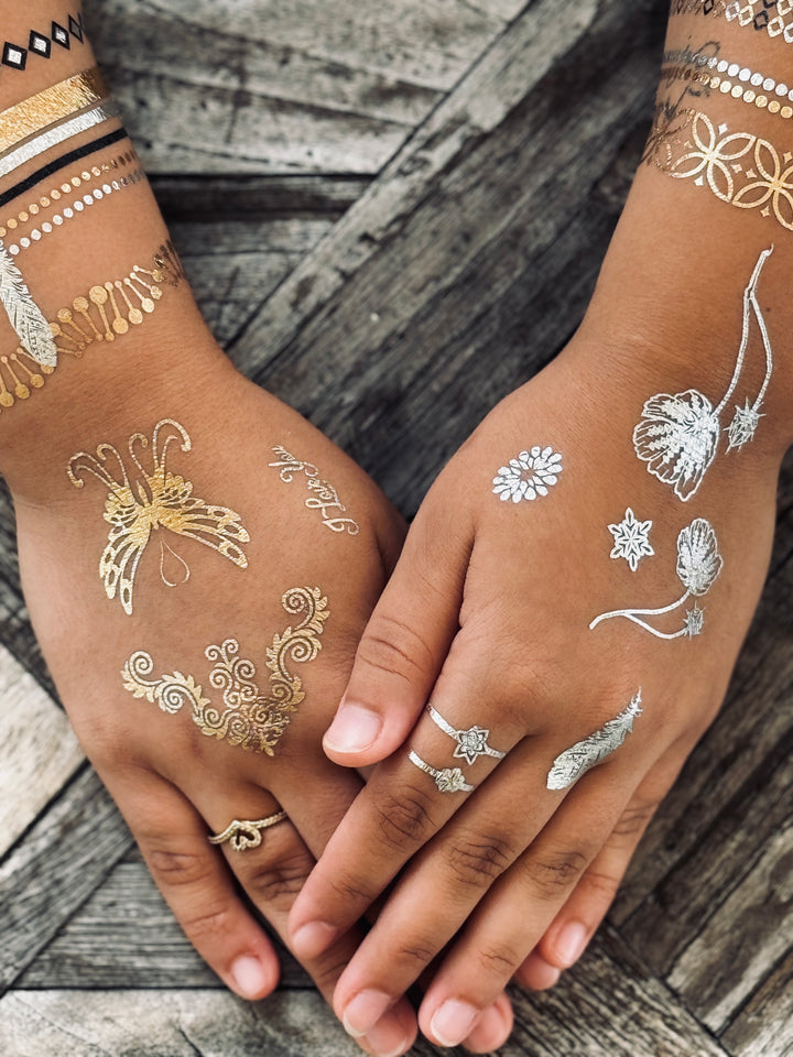 Goddess Devana - Temporary Tattoo Pack