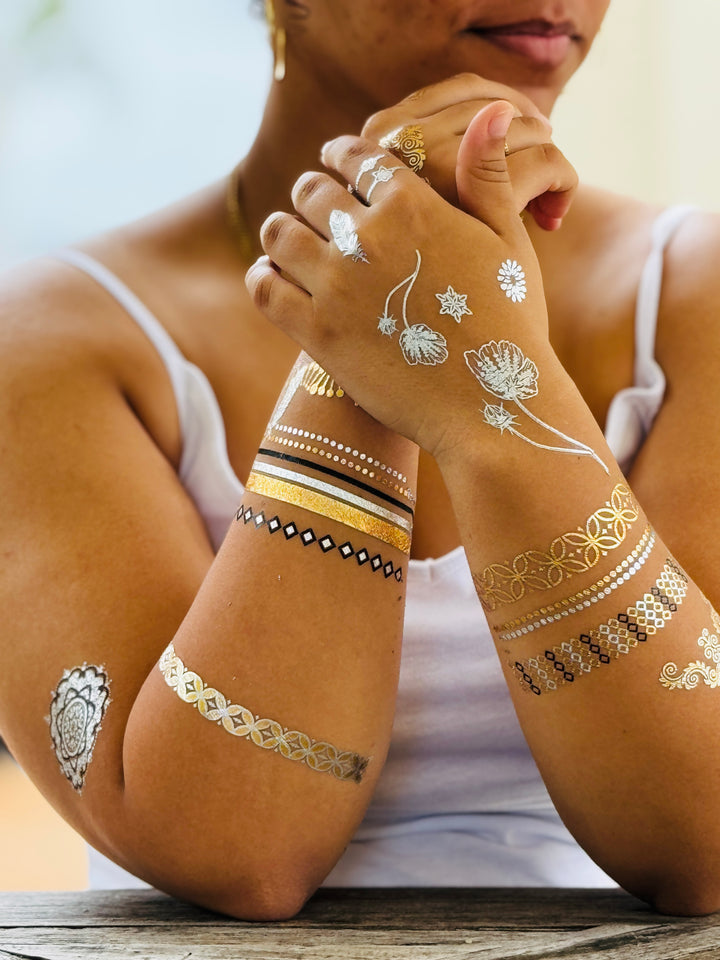 Goddess Athena - Temporary Tattoo Pack