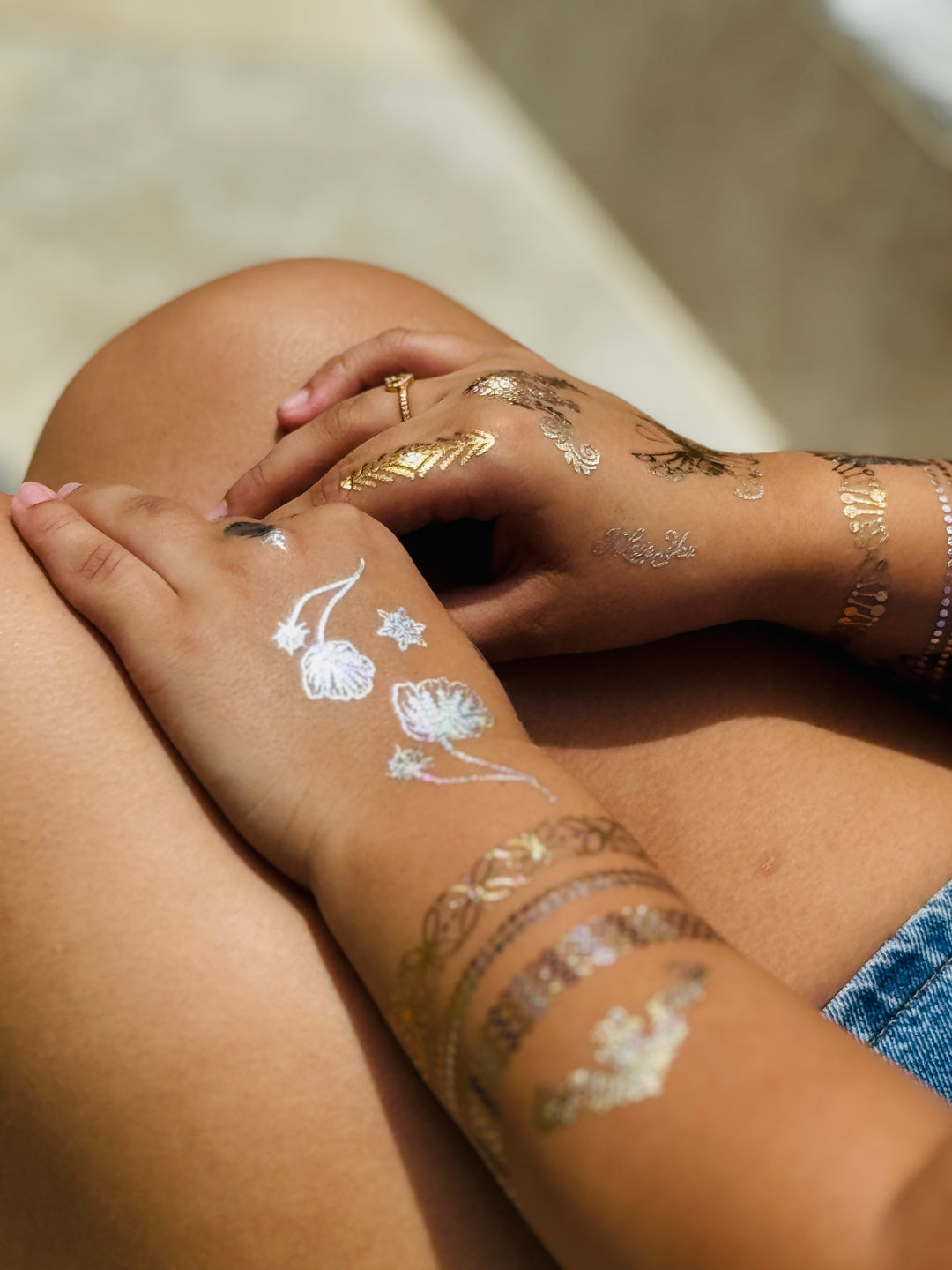 Goddess Chimalma - Temporary Tattoo Pack