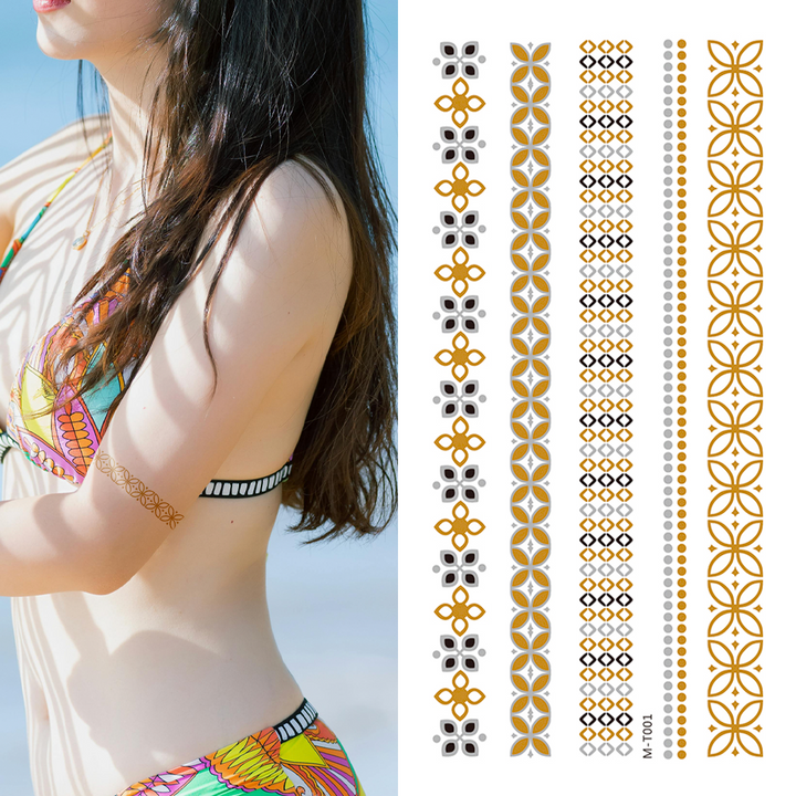 Goddess Cleopatra - Temporary Tattoo Pack