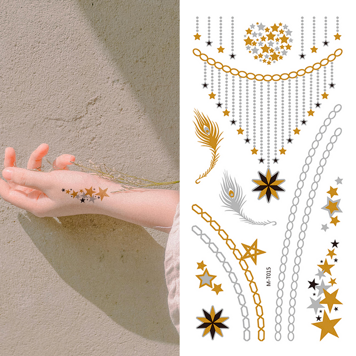 Goddess Pele - Temporary Tattoo Pack