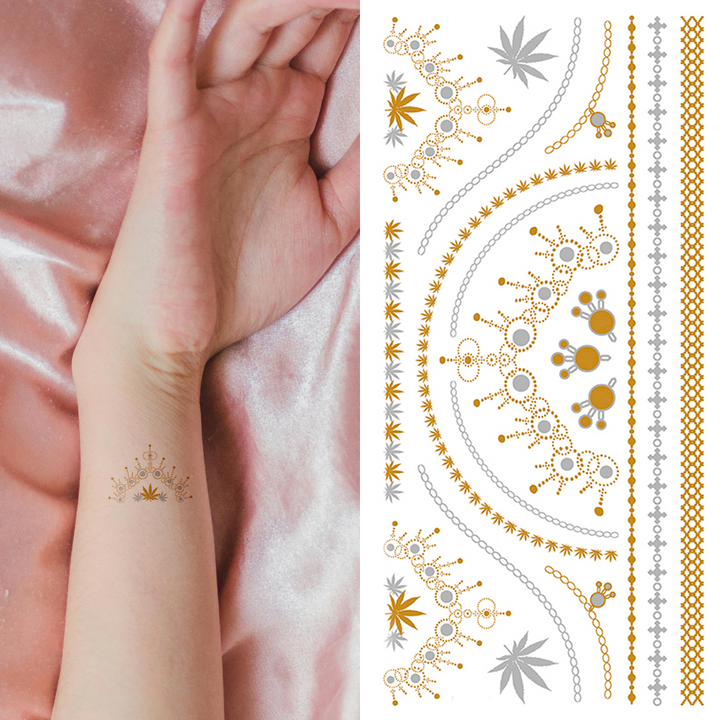 Goddess Morrigan - Temporary Tattoo Pack