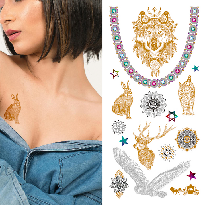 Goddess Juno - Temporary Tattoo Pack