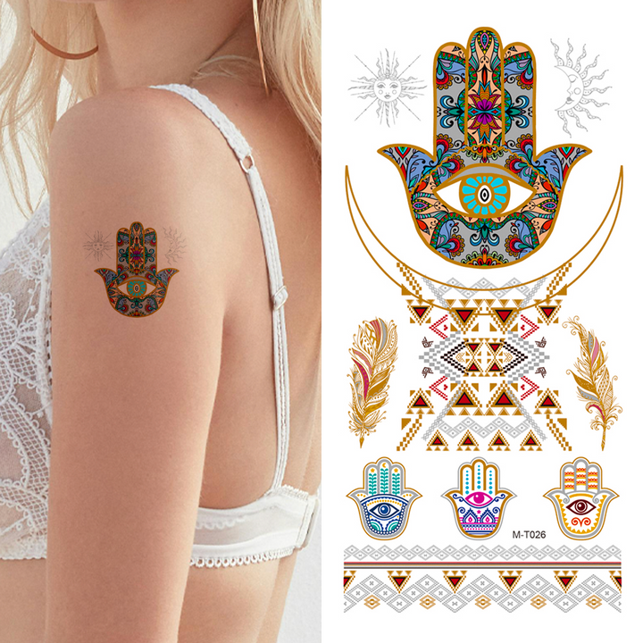 Goddess Hera - Temporary Tattoo Pack
