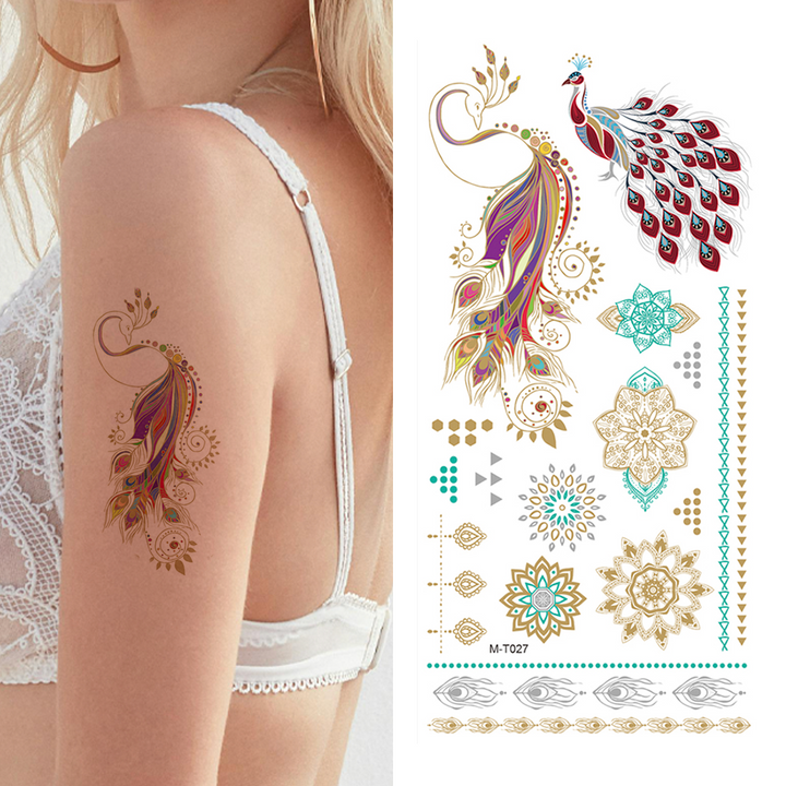 Goddess Astarte - Temporary Tattoo Pack