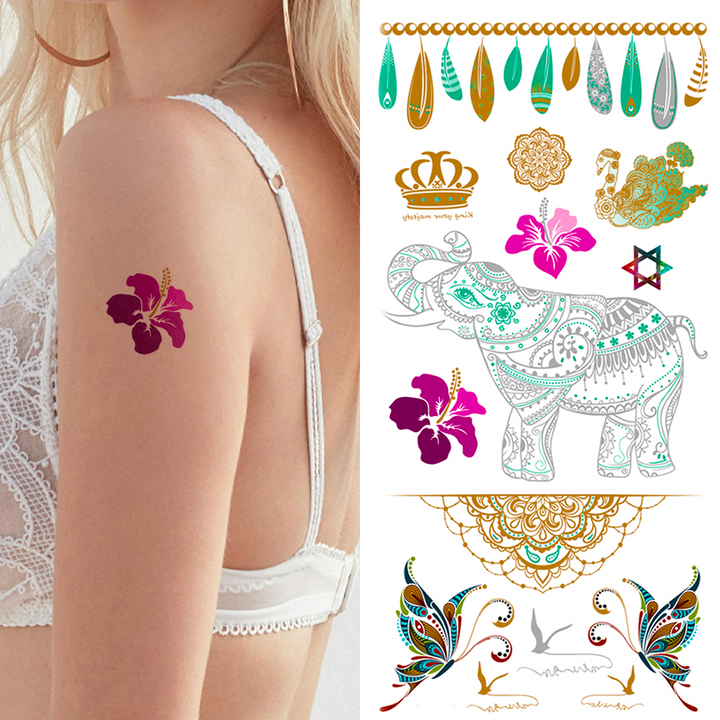 Goddess Yemaya - Temporary Tattoo Pack