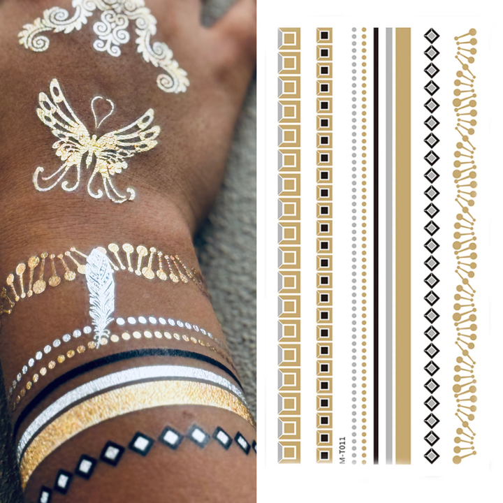 Goddess Parvati - Temporary Tattoo Pack