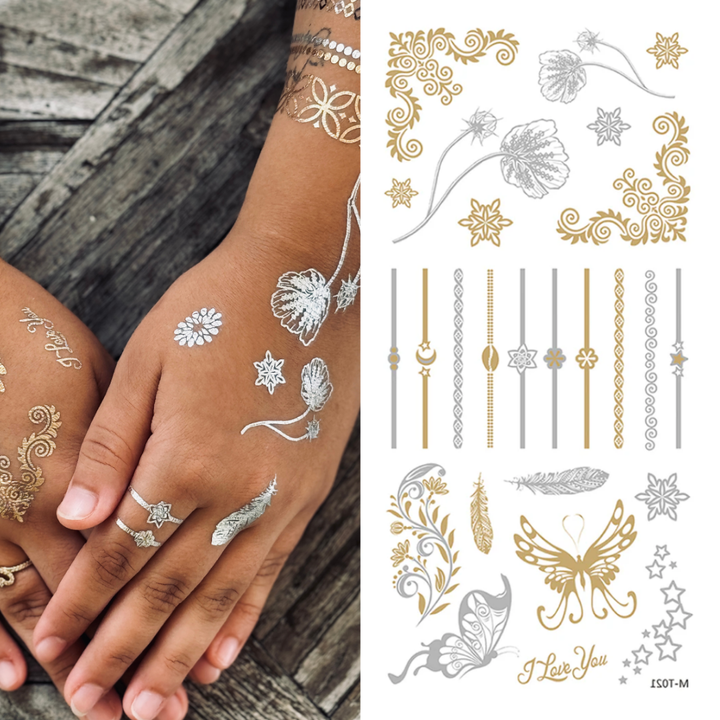 Goddess Epona - Temporary Tattoo Pack
