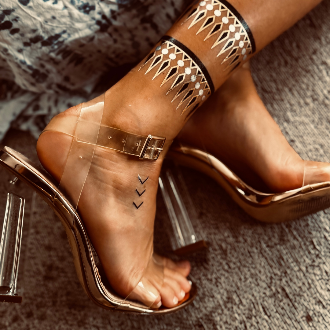 Goddess Aglaea - Temporary Tattoo Pack