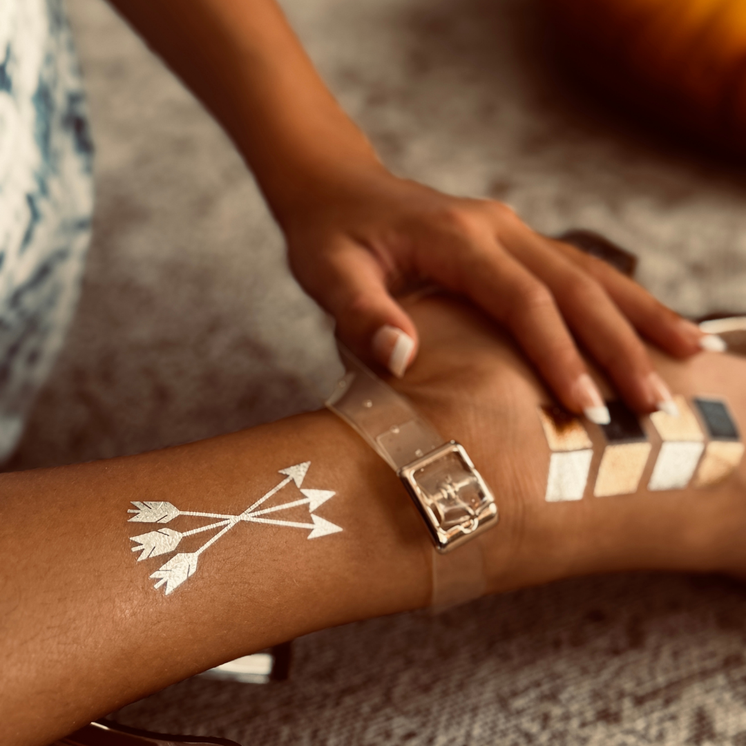 Goddess Aglaea - Temporary Tattoo Pack