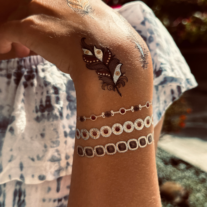Goddess Ceres - Temporary Tattoo Pack