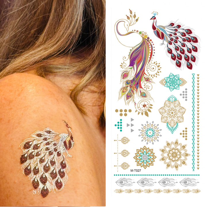 Goddess Astarte - Temporary Tattoo Pack