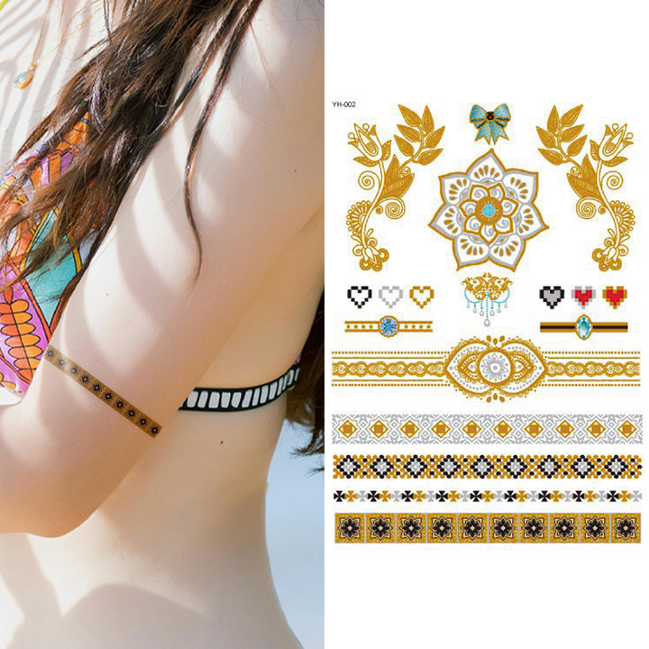 Goddess Nyx - Temporary Tattoo Pack
