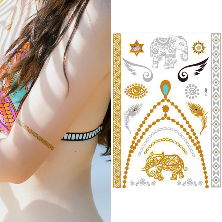Goddess Eris - Temporary Tattoo Pack