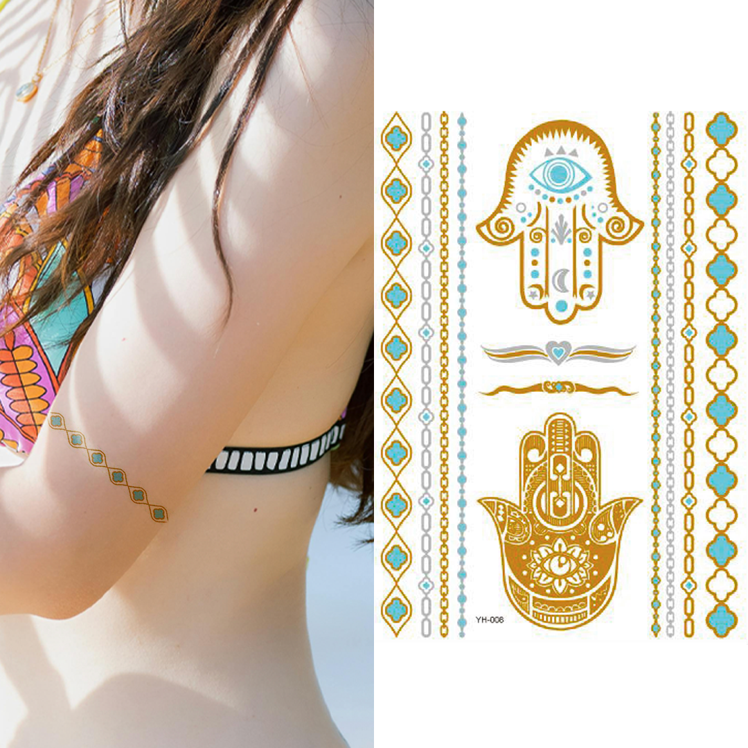 Goddess Hebe - Temporary Tattoo Pack