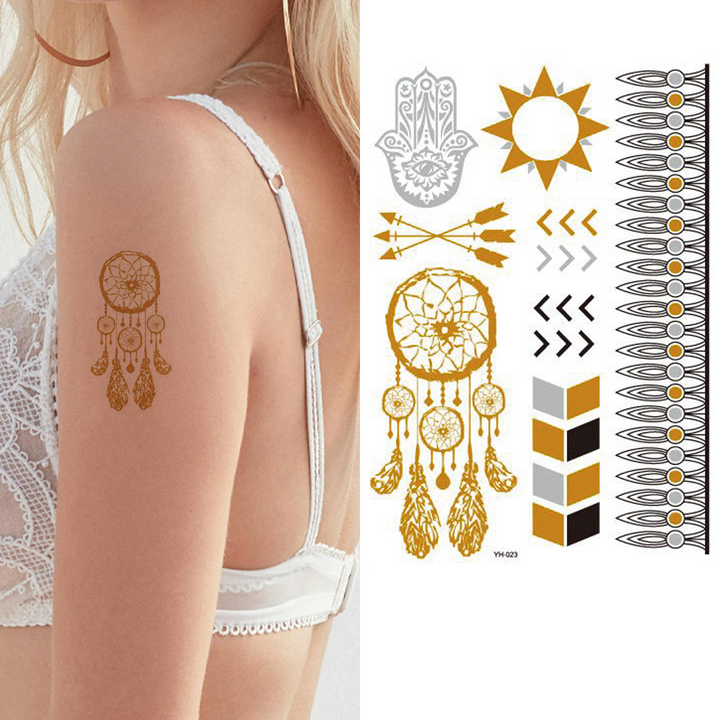 Goddess Dike - Temporary Tattoo Pack
