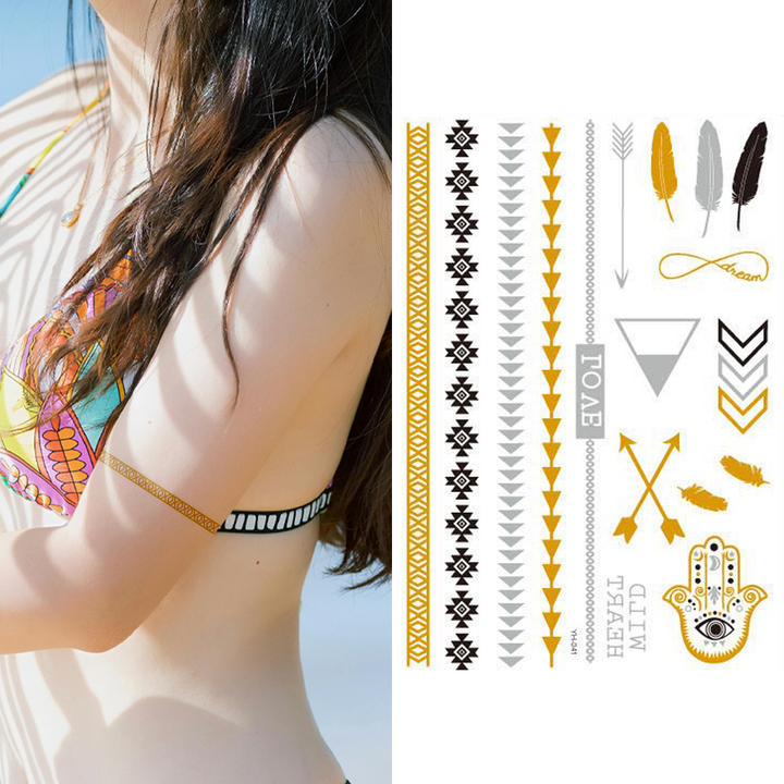 Goddess Angitia - Temporary Tattoo Pack