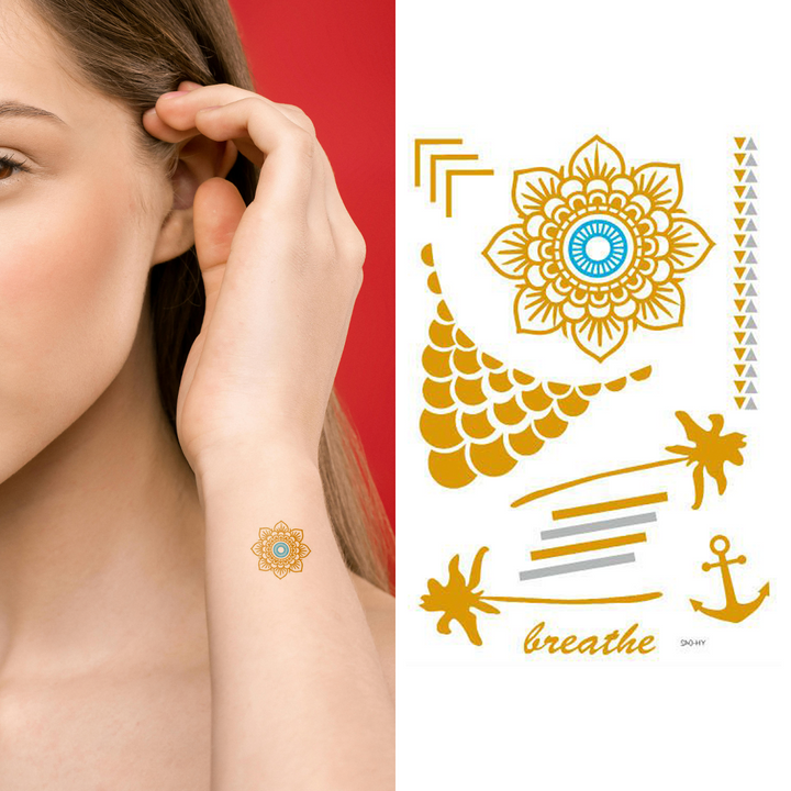 Goddess Libitina - Temporary Tattoo Pack