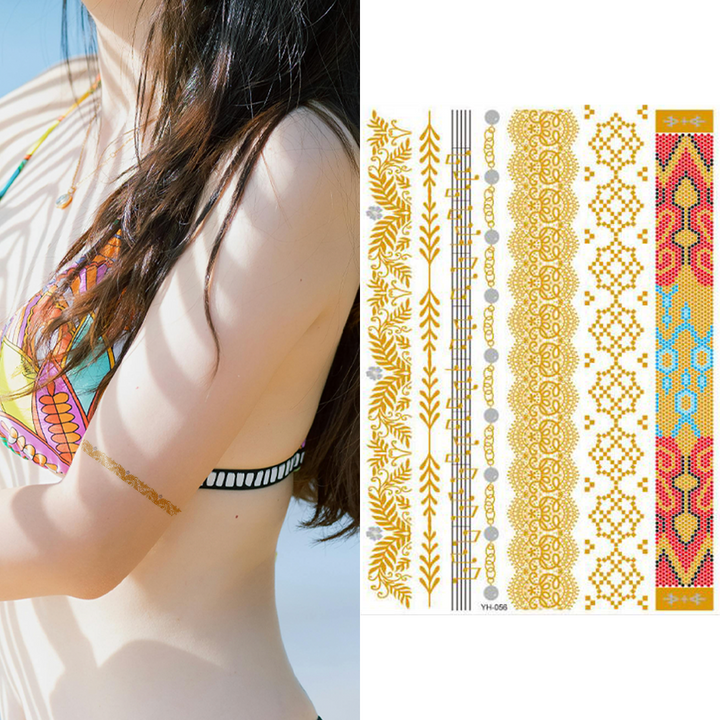 Goddess Nerthus - Temporary Tattoo Pack