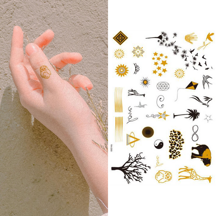 Goddess Saga - Temporary Tattoo Pack