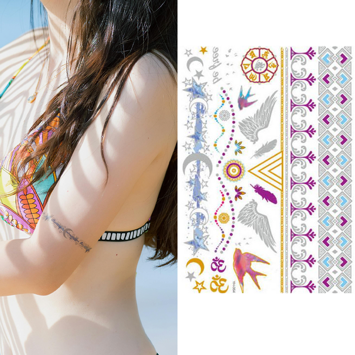 Goddess Ilmatar - Temporary Tattoo Pack