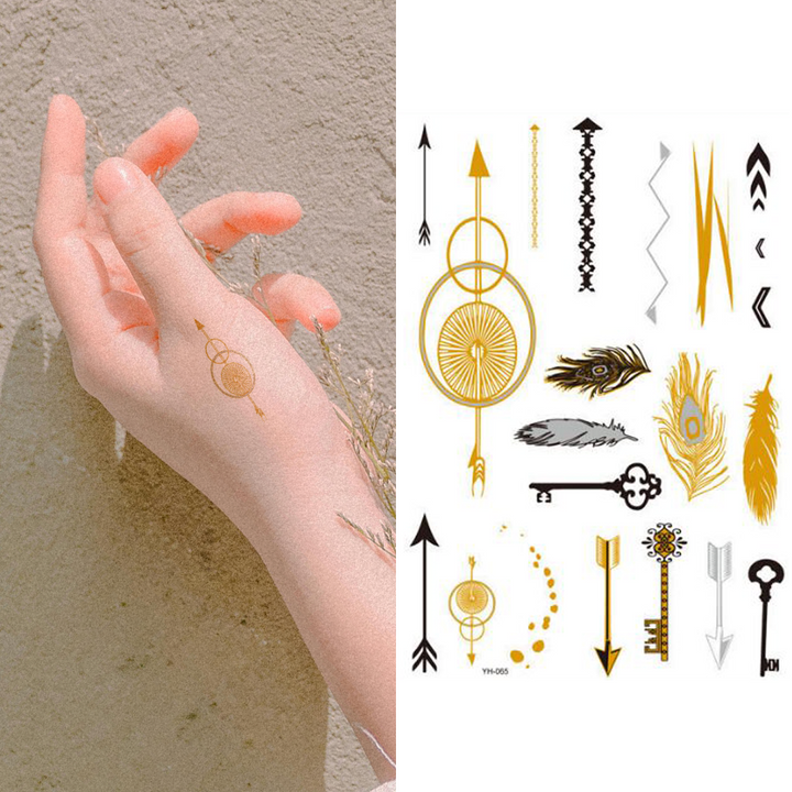 Goddess Louhi - Temporary Tattoo Pack