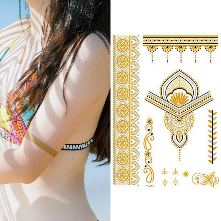 Goddess Kupala - Temporary Tattoo Pack