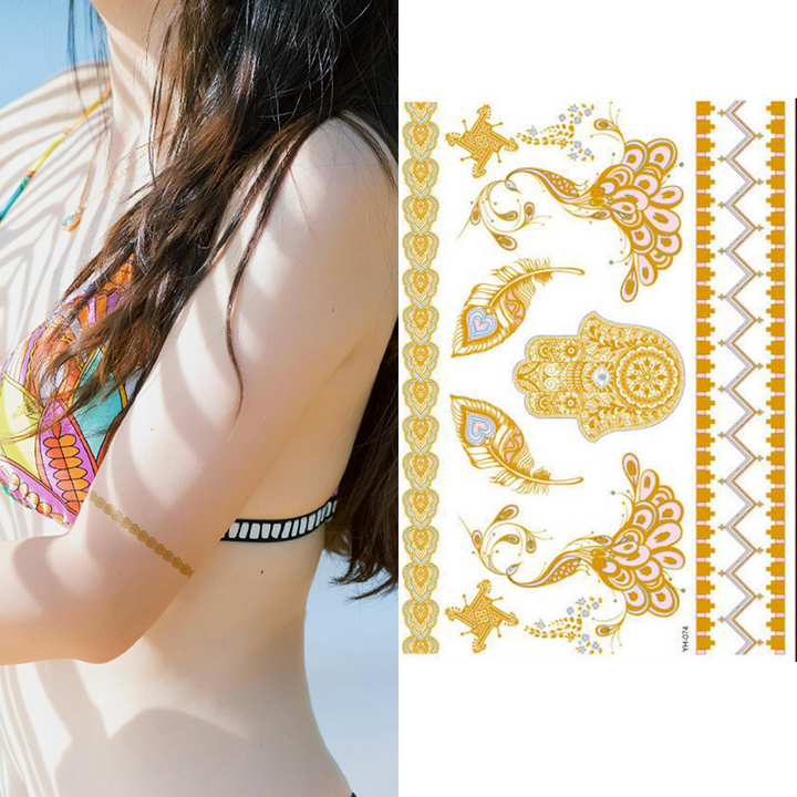 Goddess Mokosh - Temporary Tattoo Pack