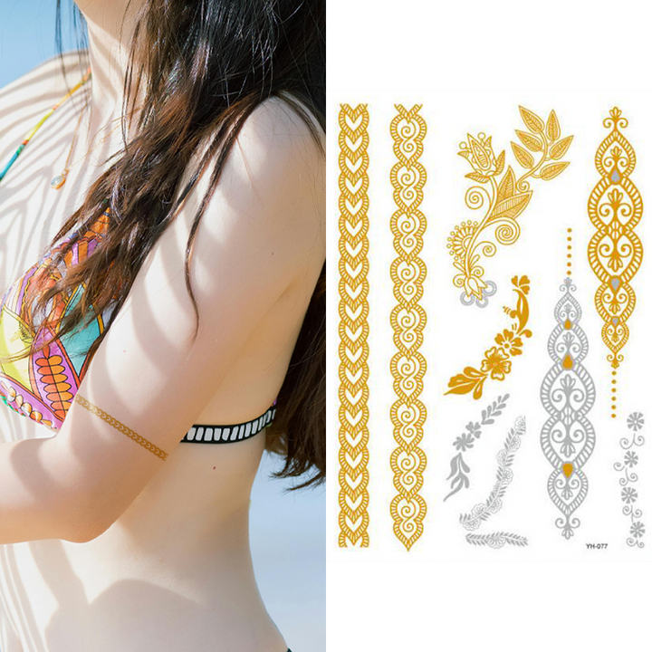 Goddess Zorya - Temporary Tattoo Pack
