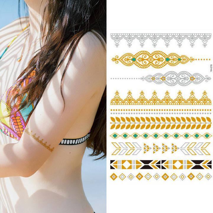 Goddess Vesna - Temporary Tattoo Pack