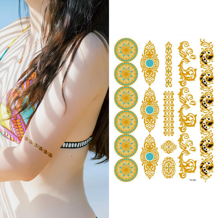 Goddess Morena - Temporary Tattoo Pack