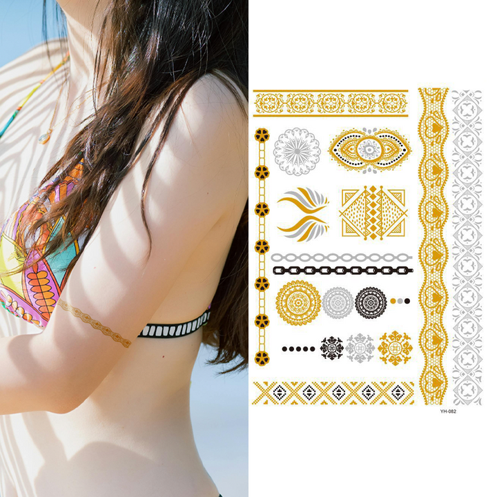 Goddess Dodola - Temporary Tattoo Pack