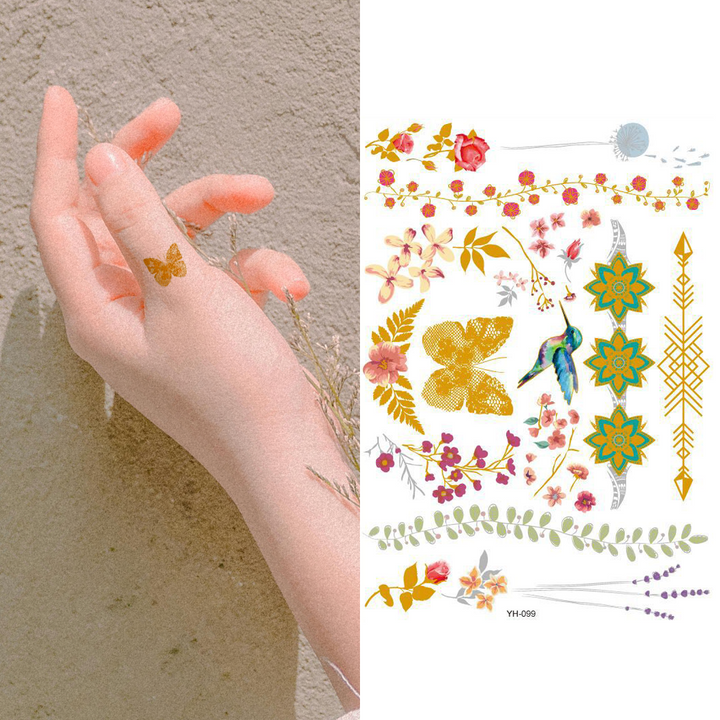 Goddess Olwen - Temporary Tattoo Pack