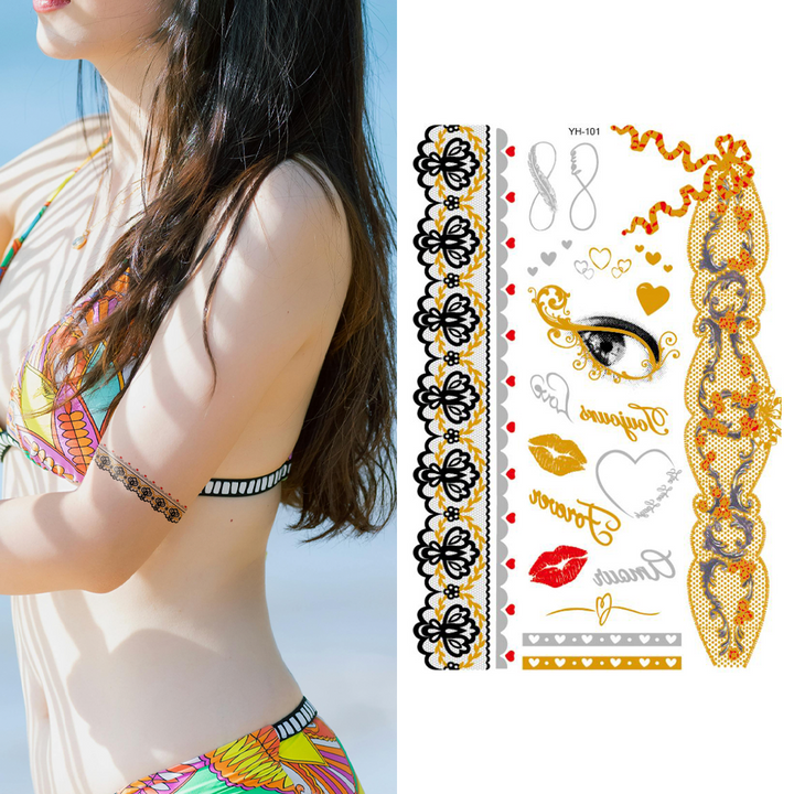Goddess Aletheia - Temporary Tattoo Pack