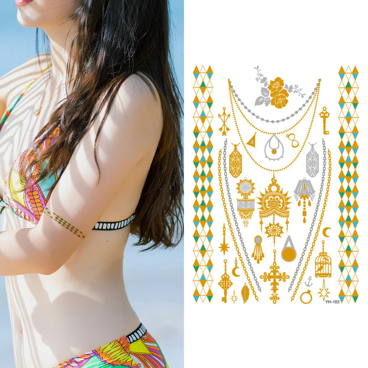 Goddess Clymene - Temporary Tattoo Pack