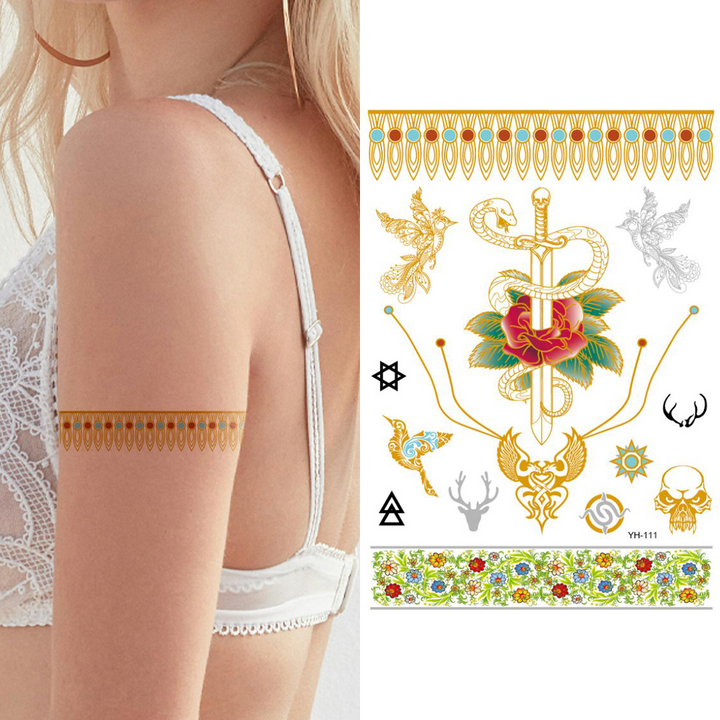 Goddess Nammu - Temporary Tattoo Pack