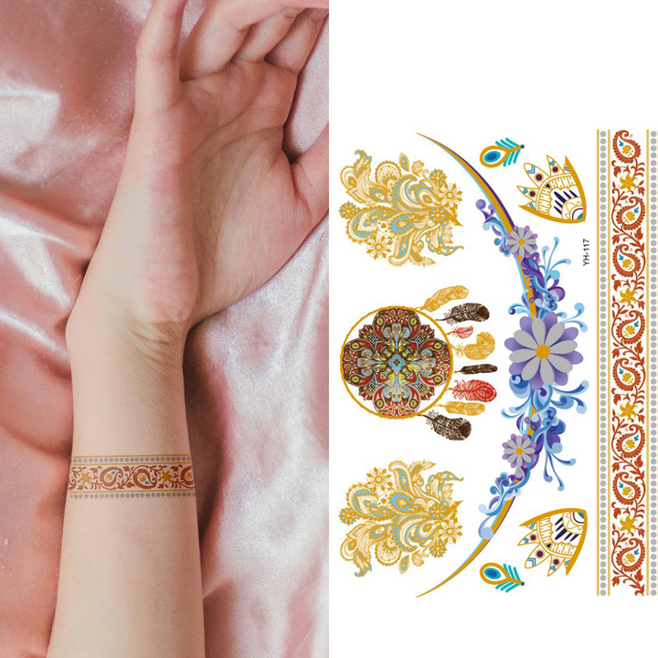 Goddess Chimalma - Temporary Tattoo Pack