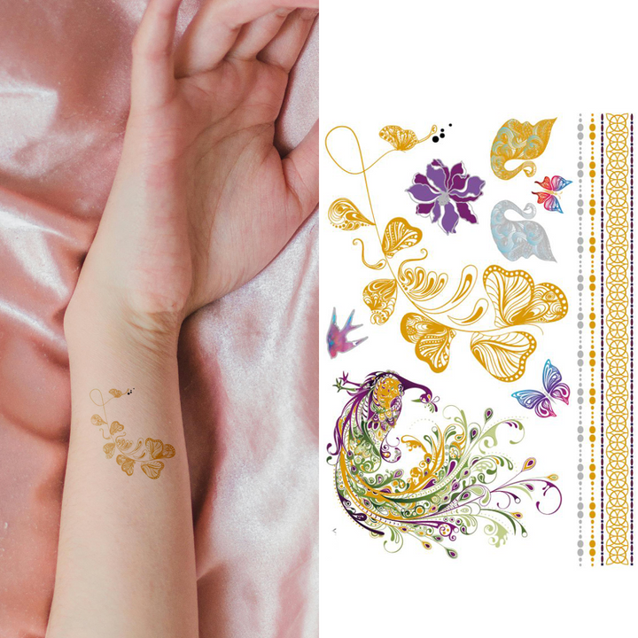 Goddess Chicomecoatl - Temporary Tattoo Pack